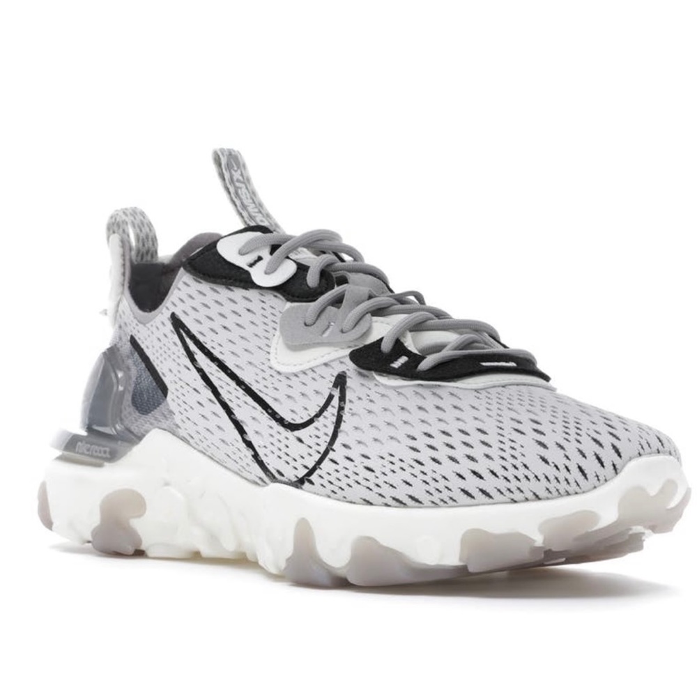 Nike React Vision Vast Grey Black White
